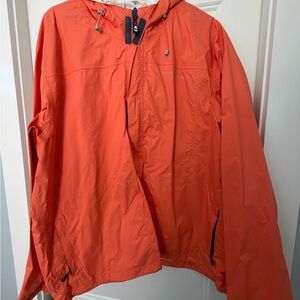 Vineyard Vines Men's Orange Raincoat